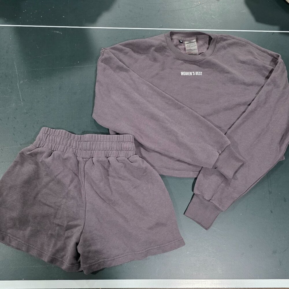 Womens Best Loungewear Set Gray Size S